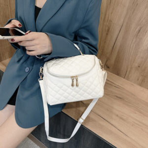New Cross-border Women’s Handbag In European American Style, Textured Soft Leather Mini Fashion Versatile Handbag,