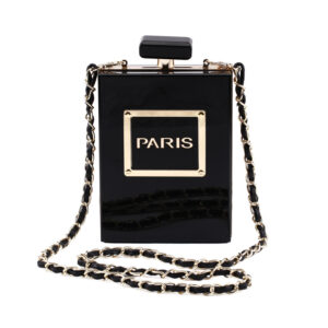2020 New Transparent Acrylic Vertical Square Single Shoulder Crossbody Party Dress Evening Bag For Women