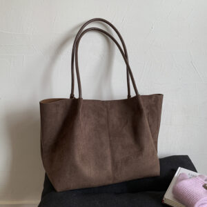 Autumn Winter Vintage Tote For Women 2026 New Single Shoulder High-end Large Capacity Commuting Underarm Bag