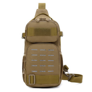 Men’s Breast Multifunctional Camouflage Tactical Backpack Outdoor Crossbody Nylon Leisure Sports Luya Bag
