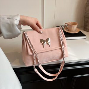 Korean Style Fashion Simple Large Capacity For Women 2026 Spring Summer New Bowknot Underarm Fashionable Shoulder Bag