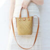Yellow Mobile phone bag with a