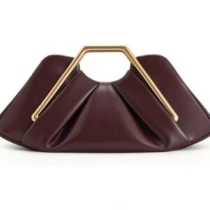 High Quality 2026 Spring New Leather Cloud Banquet Folding Bag, Handheld Women’s Bag