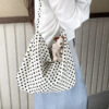 Black and white dots with