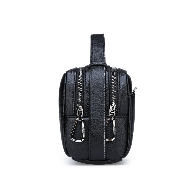 Clutch Multi-Pocket Large Capacity Business Casual Soft Leather Trendy Men's Bag - Image 3