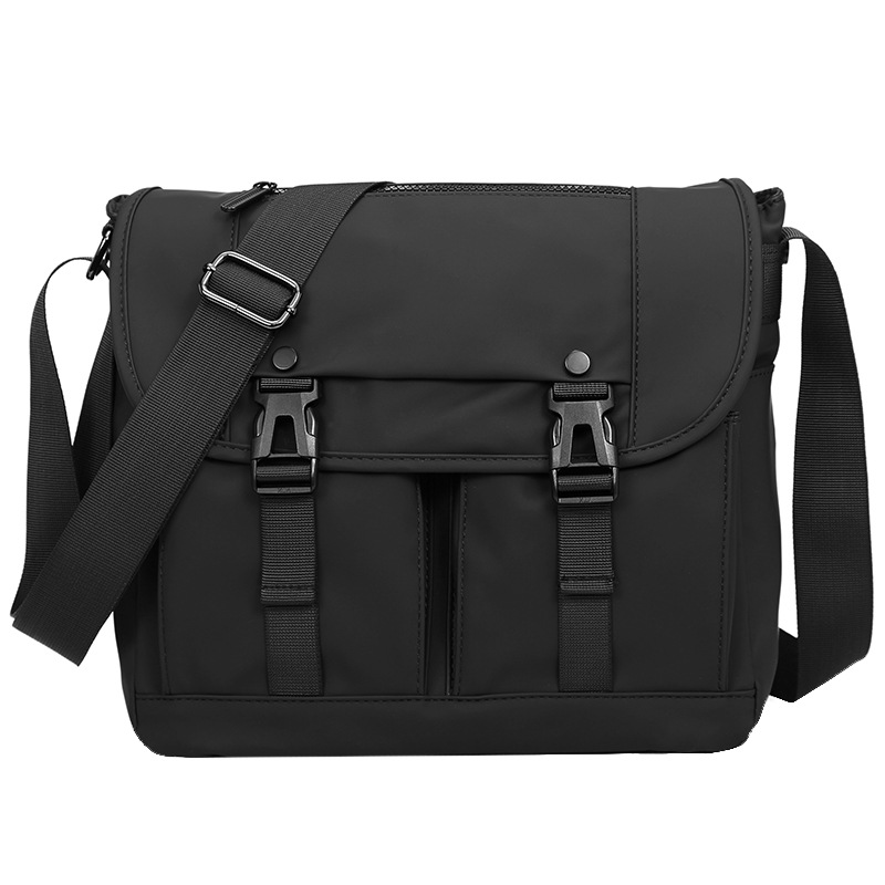New crossbody mailman bag, anti splash retro workwear style shoulder bag - Image 5
