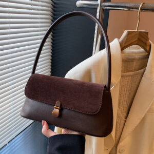 Vintage Niche Commuter Underarm Women’s 2026 New Leopard Print Shoulder Bag Fashion Matte Handbag