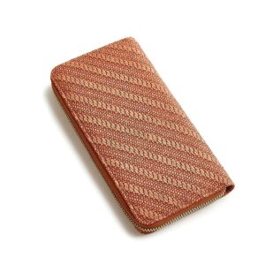ashionable Women’s Woven – Compact & Lightweight PU Wallet For Everyday Use, Multiple Colors (Brown, Black, White, Red,