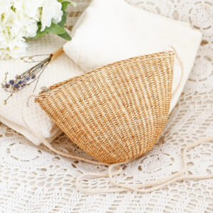 Compact Crossbody Handwoven Fashion Summer Vacation Straw Beach Women’s Large Bag