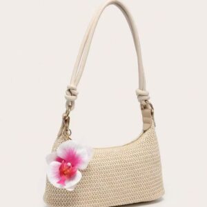 Straw Woven Chain Summer Essential Leisure High-quality Shoulder Armpit Women’s Bag