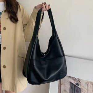 Tote Large Capacity Women’s Portable Bucket Shoulder Bag Fashion