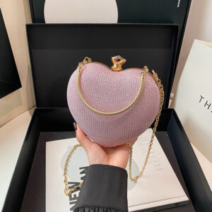 Handbag Foreign Style Niche Design Love Small Women’s Cross-border Fashion Korean Trend Daily Messenger Bag
