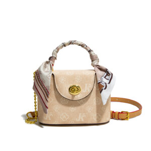 Monica Chichi Single Shoulder Handbag For Women Trendy Fashionable Small Unique Crossbody Bucket Bag Lunch Box Style