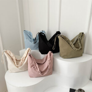 Large-capacity Bucket Tote For Women, 2026 New Fashion Shoulder Bag, Cross-border Foreign Trade Dropshipping Versatile