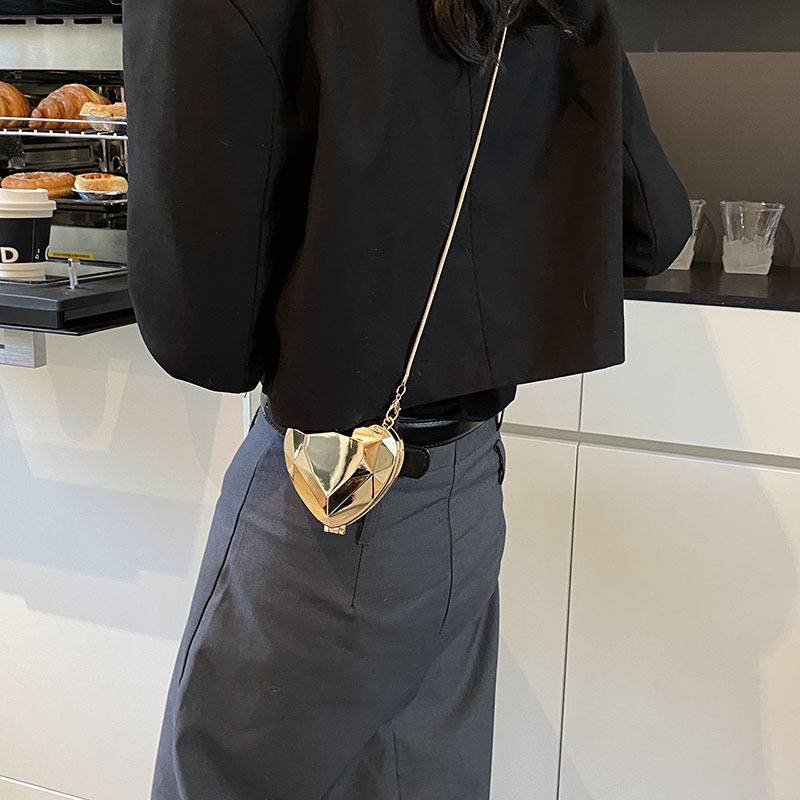 Fashion Joker Mini Love Box New Minimalist Chain Shoulder Messenger Bag Trend