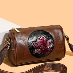 High Quality Fashionable Flower Women’s Shoulder New Boston Small Casual Crossbody Bag