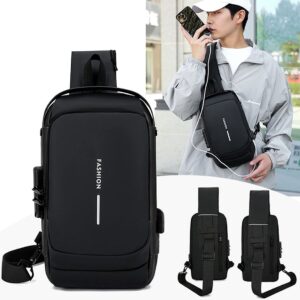 Bags Chest Business Shoulder Backpack Men’s Anti Theft Messenger Large Capacity Sports Motorcycle Bag