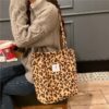 Apricot Leopard Print