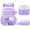 purple three piece suit