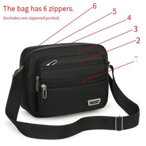 Bags New Shoulder Large Capacity Messenger Men’s High End Commuter Coin Purse Storage Business Bag