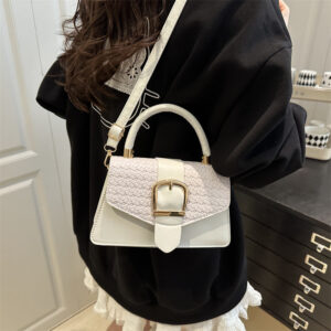 Fashionable Textured 2026 Trendy Stylish Handbag Unique Simple Shoulder Crossbody Bag For Women