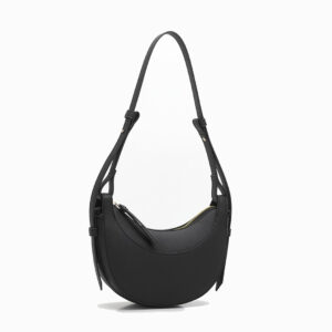 Hot selling half month adjustable strap, crossbody single shoulder women’s crescent bag, three purpose underarm bag