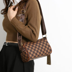 Women Luxury Top Handle Fashion Designer Nobility SutraLuxury Patterned PU Leather Retro Crossbody Bags
