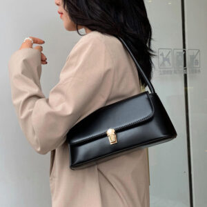 2026 Trendy New Korean Version Versatile Single Shoulder French Stick Women’s Bag, Fashionable Handbag, Armpit Bag