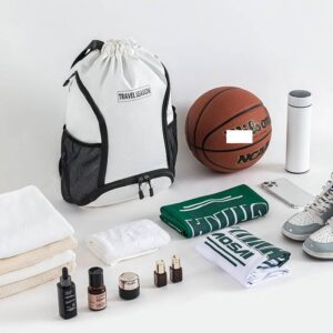 Versatile Sports Backpack With Shoe Compartment Wet-Dry Separation Large Capacity Gym Bag For Basketball, Football &