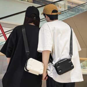 Crossbody Bags Box Men’s Trendy Small Square Fashion Shoulder Simple Mobile Phone Messenger Bag Female