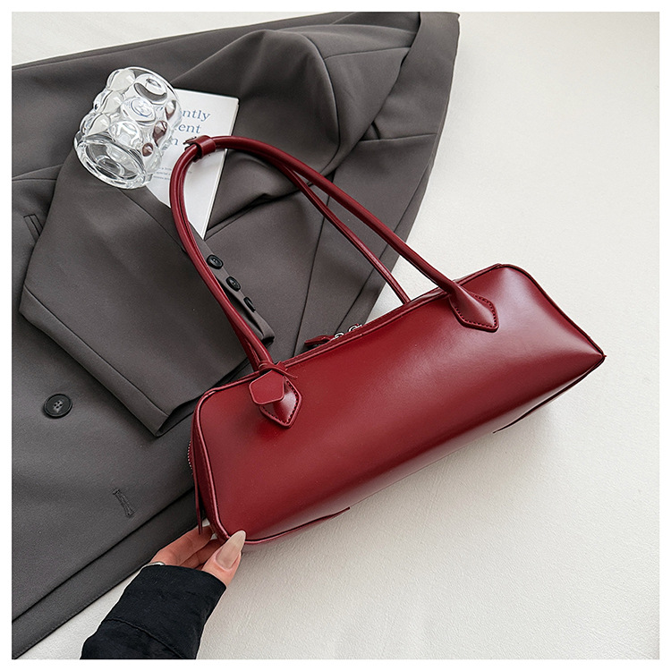 High Quality New Casual French Stick Retro Armpit Bag, Women's Hand-held Shoulder Bag - Image 6