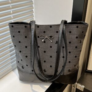 College-style Canvas 2026 New Trendy Korean Tote Casual Large-capacity Women’s Shoulder Bag