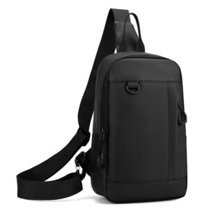 New Trendy Shoulder Large Capacity Men’s Breast Outdoor Sports Chest Bag Multi-functional Commuter Messenger Backpack