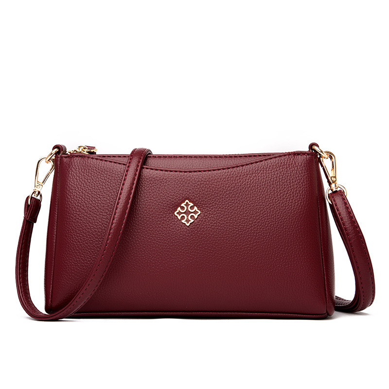 Women's High-quality Fashion Middle-aged Mother Soft Shoulder Messenger Bag - Image 7