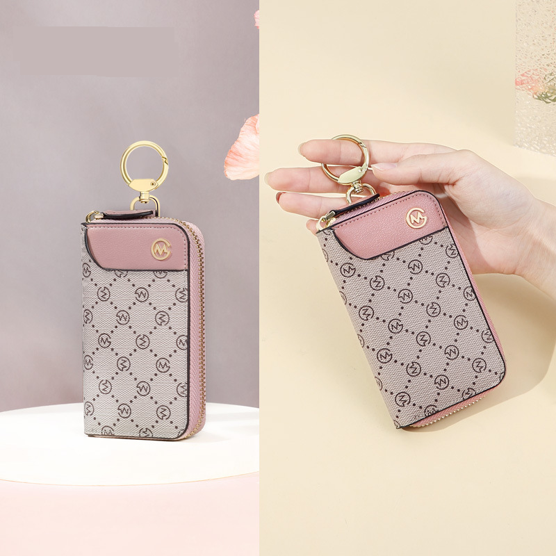 Golf GOLF Printed Fashion Card Zipper Coin Purse Car Key Chain Bag Women - Image 5