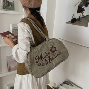Large Capacity Casual Women’s Shoulder Korean Niche Brand Simple Retro Underarm Bag For Commuting