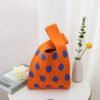Polka dot orange