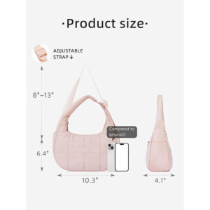 New Fashion Ladies Small Down Bag Nylon Wallet And Handbag Adjustable Shoulder Strap