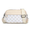 beige plaid