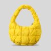 Yellow zipper and bag are the