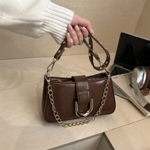 Single-shoulder Niche Casual Retro Stylish Crossbody 2026 Spring-summer New Square Bag, Trendy Small Bag