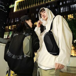 Men’s Waterproof Chest Multi-Functional Casual Lightweight Waist Shoulder For Cycling Outdoor Sports Women’s Crossbody
