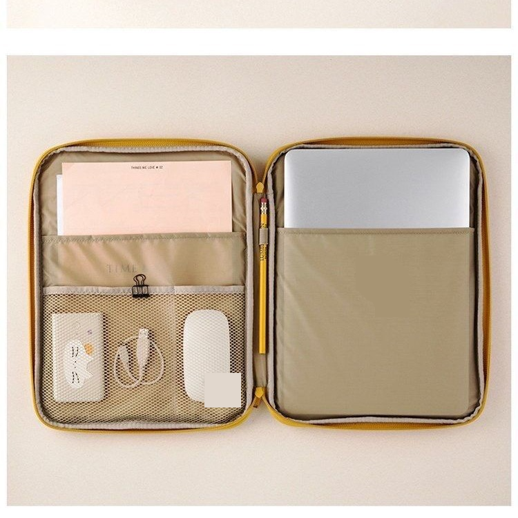 The Velvet Shockproof Clutch Business Storage Ipad Laptop 13/11 Tablet Liner Bag Ins - Image 4