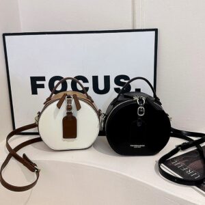 Popular Round Small Handbag For Women, 2026 Spring New Trendy Ins High-quality Fashion Shoulder And Crossbody Bag