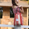 Red and White Polka Dot Cloth