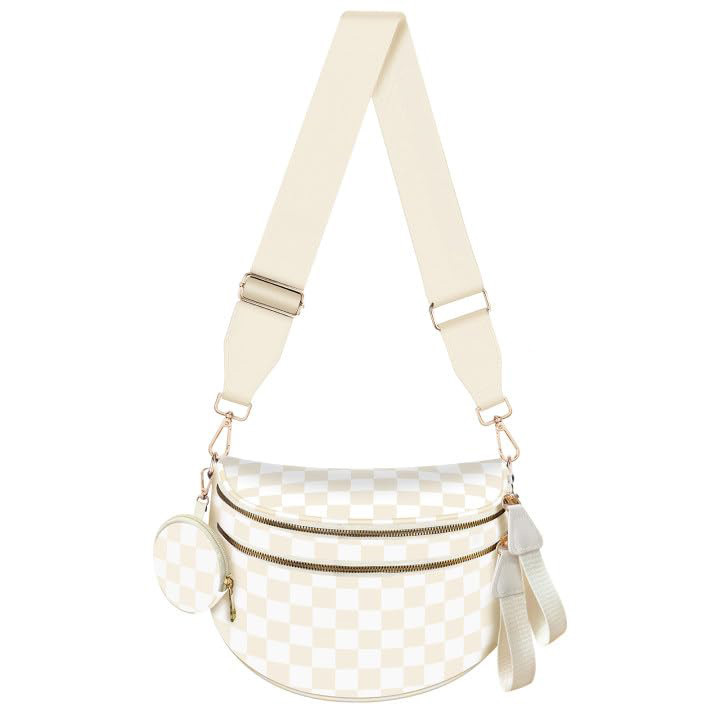 Lightweight, Luxurious, Adjustable Shoulder Strap Crossbody Bag, Detachable Wallet - Image 4