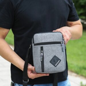 2026 Men’s Messenger Bag Crossbody Shoulder Bags Men Small Sling Pack For Work Business Waterproof Oxford Packs Satchel