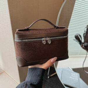 Retro Color-Block Casual Handbag For Women, 2026 Autumn New Versatile Small Square Bag, Niche Fashion Crossbody Bag