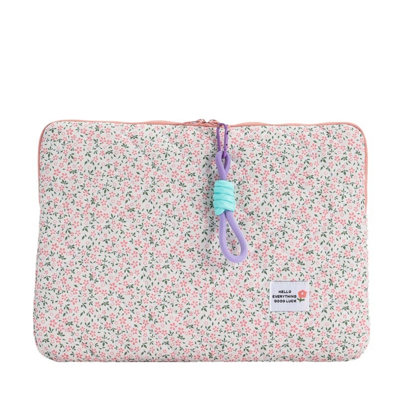 Laptop Handheld Computer Women 11 13 15 Inch Inner Sleeve Floral Ipad Storage Bag - Image 7