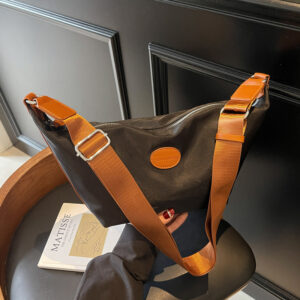 Large-capacity Women’s 2026 New Trendy Fashion Versatile Fabric Shoulder For Class And Commuting Crossbody Dumpling Bag